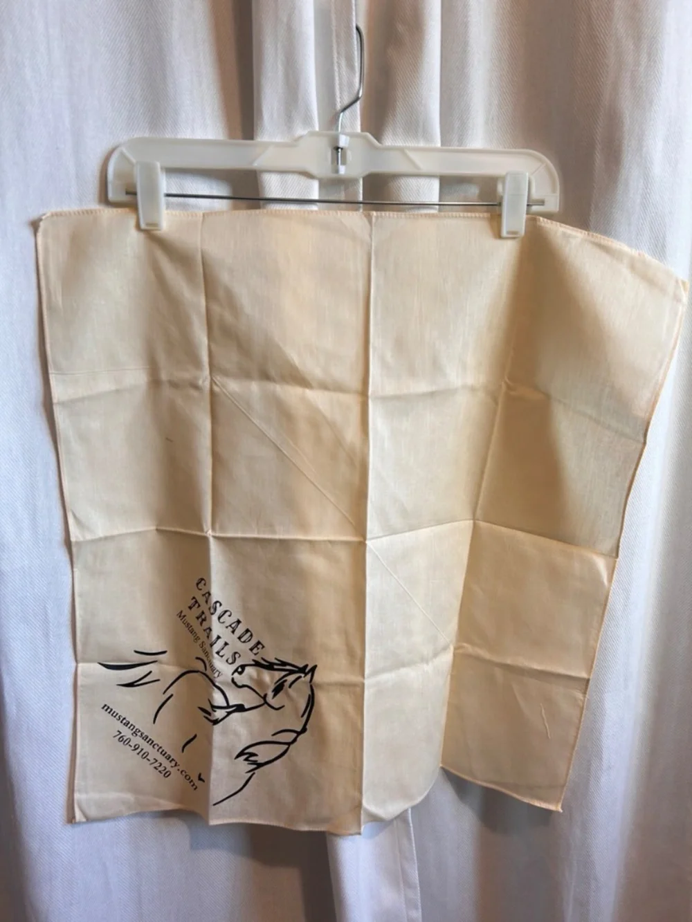 Cascade Trails Mustang Sanctuary Western Cotton Bandana | Horse Lover Gift|